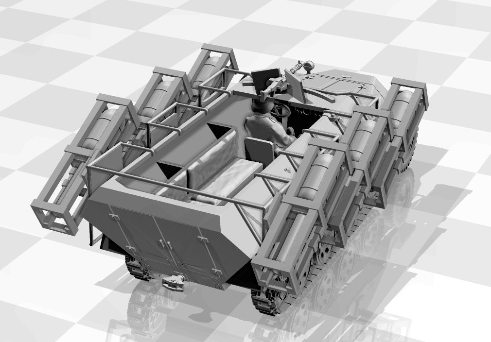 NSM Halftrack Sd.kfz 251/1 Stuka Zu Fuss (Germany, WW2)