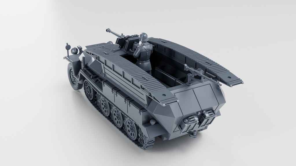 WG3D Halftrack Sd.Kfz.251/7 II Ausf.C Pionerpanzerwagen (Germany, WW2)