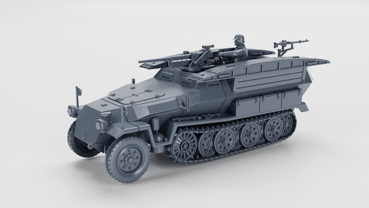 WG3D Halftrack Sd.Kfz.251/7 II Ausf.C Pionerpanzerwagen (Germany, WW2)