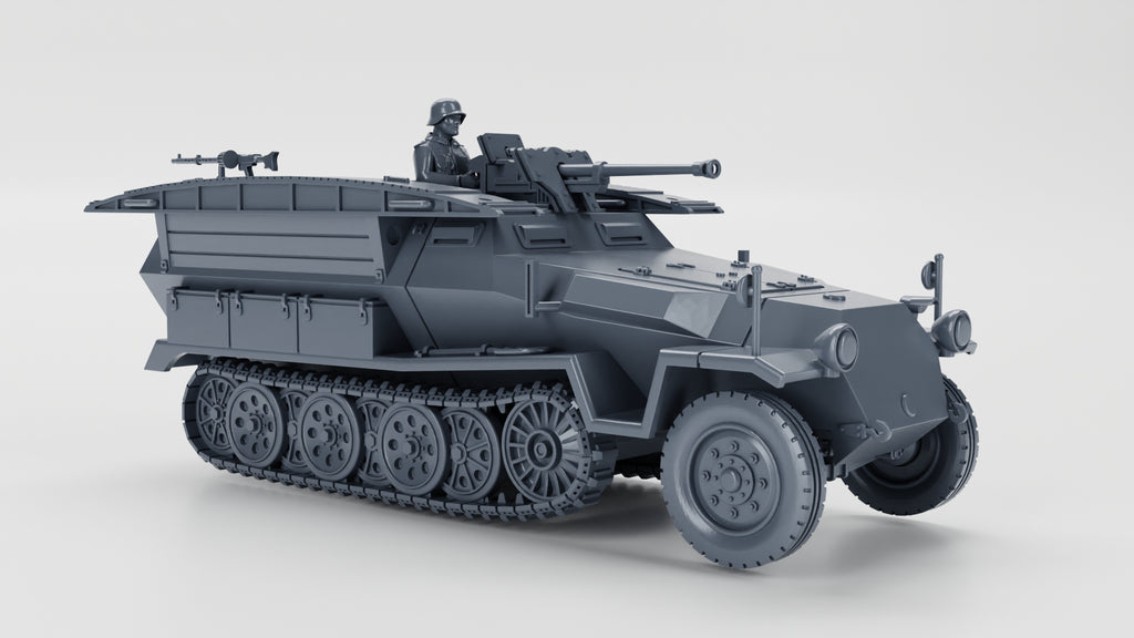 WG3D Halftrack Sd.Kfz.251/7 II Ausf.C Pionerpanzerwagen (Germany, WW2)