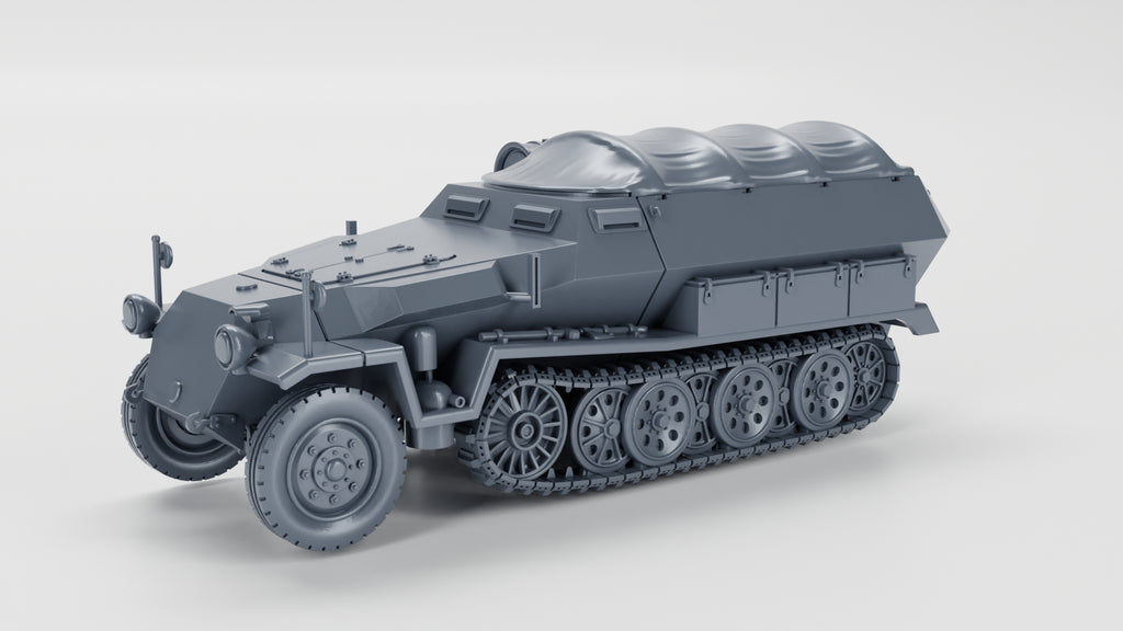 WG3D Halftrack Half-track Sd.Kfz.251/8 Krankenpanzerwagen (Ambulance) (Germany, WW2)