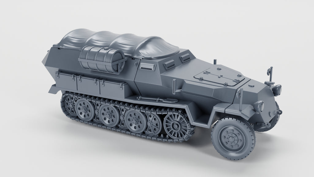 WG3D Halftrack Half-track Sd.Kfz.251/8 Krankenpanzerwagen (Ambulance) (Germany, WW2)