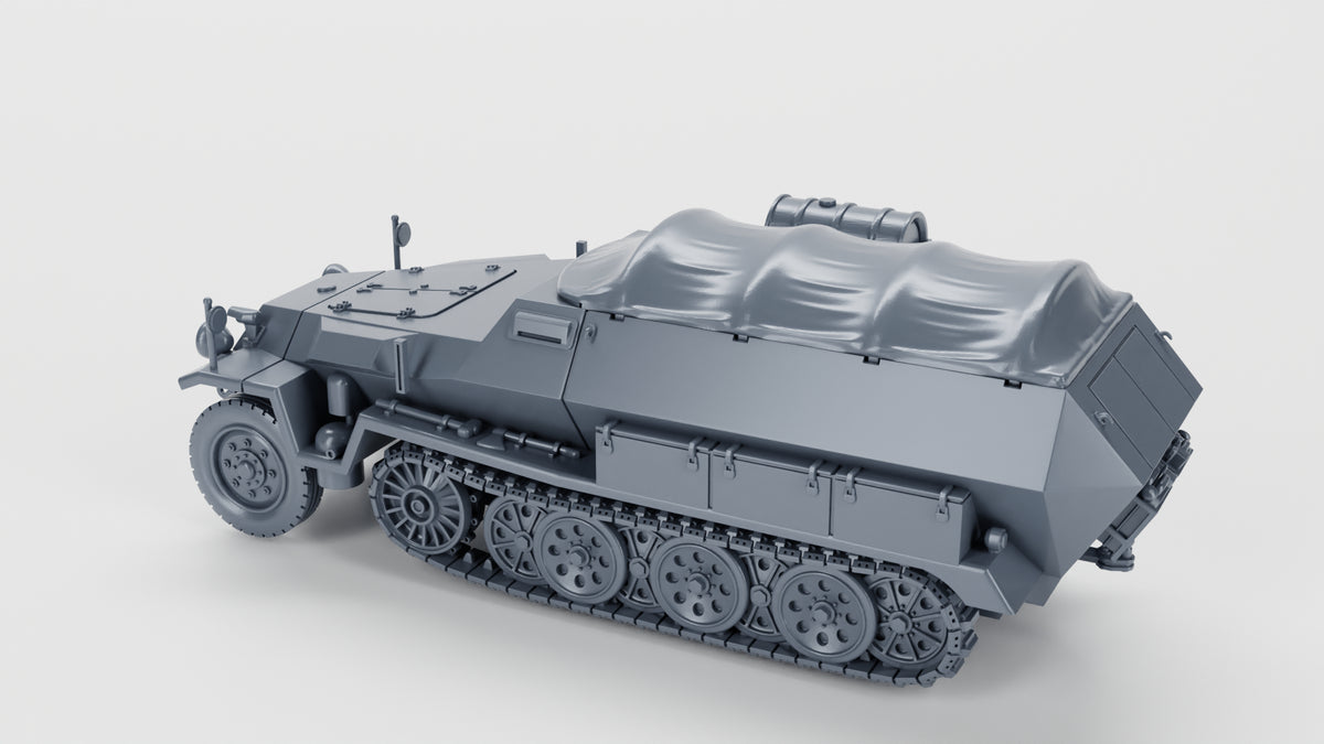 WG3D Halftrack Half-track Sd.Kfz.251/8 Krankenpanzerwagen (Ambulance) (Germany, WW2)