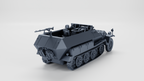 WG3D Halftrack Sd.Kfz.251/9 Ausf.C Stummel (Germany, WW2)