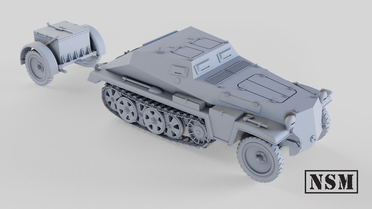 NSM Halftrack Sdkfz 252 Ammunitions Carrier (Germany, WW2)
