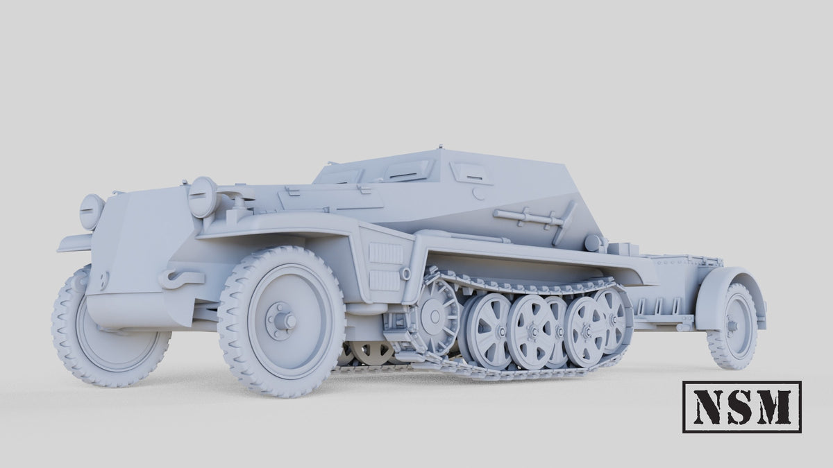NSM Halftrack Sdkfz 252 Ammunitions Carrier (Germany, WW2)
