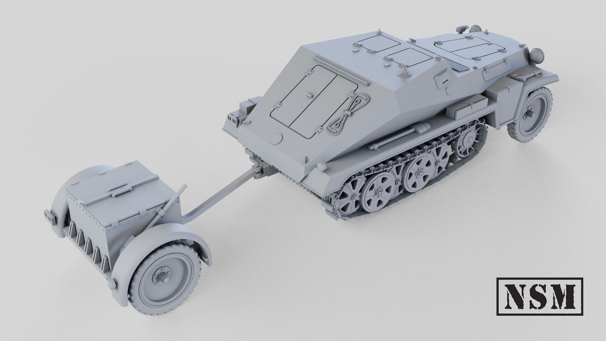 NSM Halftrack Sdkfz 252 Ammunitions Carrier (Germany, WW2)