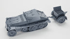 WG3D Halftrack Sd.Kfz.252 leichte Gepanzerte with trolley (Germany, WW2)