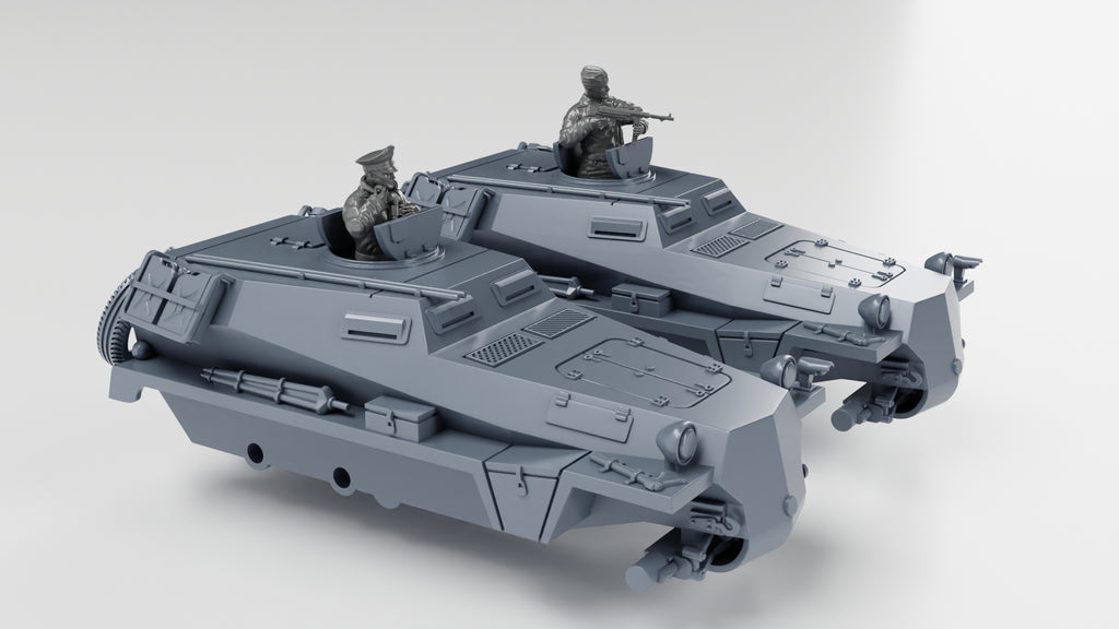 WG3D Halftrack Sd.Kfz.253 Observation vehicle (Germany, WW2)