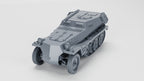 WG3D Halftrack Sd.Kfz.253 Observation vehicle (Germany, WW2)