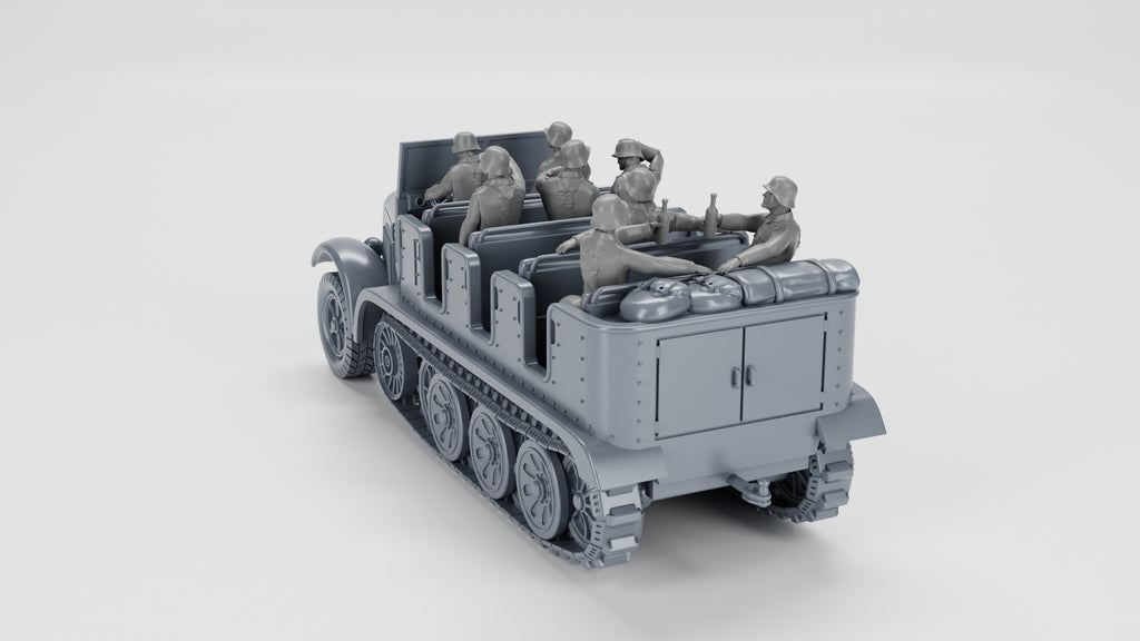 WG3D Halftrack Sd.Kfz.6 Zugkraftwagen 5t (Germany, WW2)