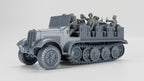 WG3D Halftrack Sd.Kfz.6 Zugkraftwagen 5t (Germany, WW2)