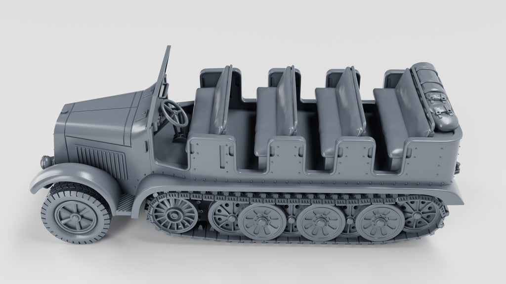 WG3D Halftrack Sd.Kfz.6 Zugkraftwagen 5t (Germany, WW2)
