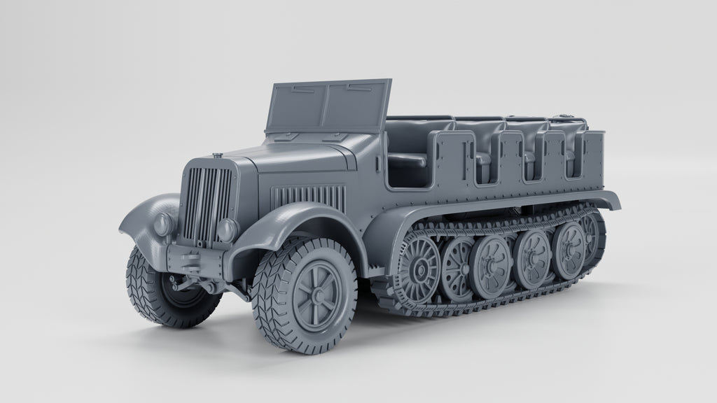 WG3D Halftrack Sd.Kfz.6 Zugkraftwagen 5t (Germany, WW2)
