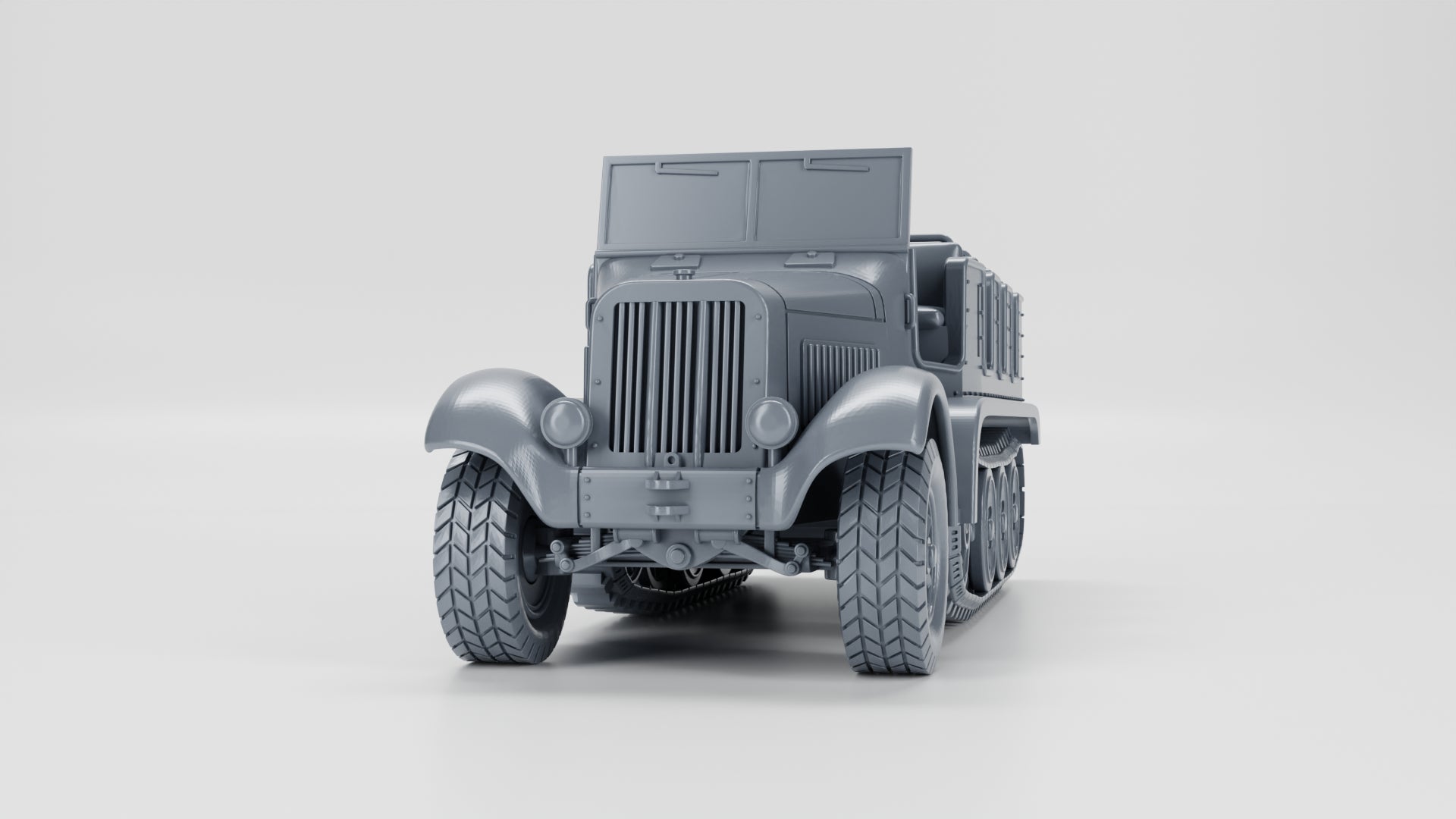 WG3D Halftrack Sd.Kfz.6 Zugkraftwagen 5t (Germany, WW2)