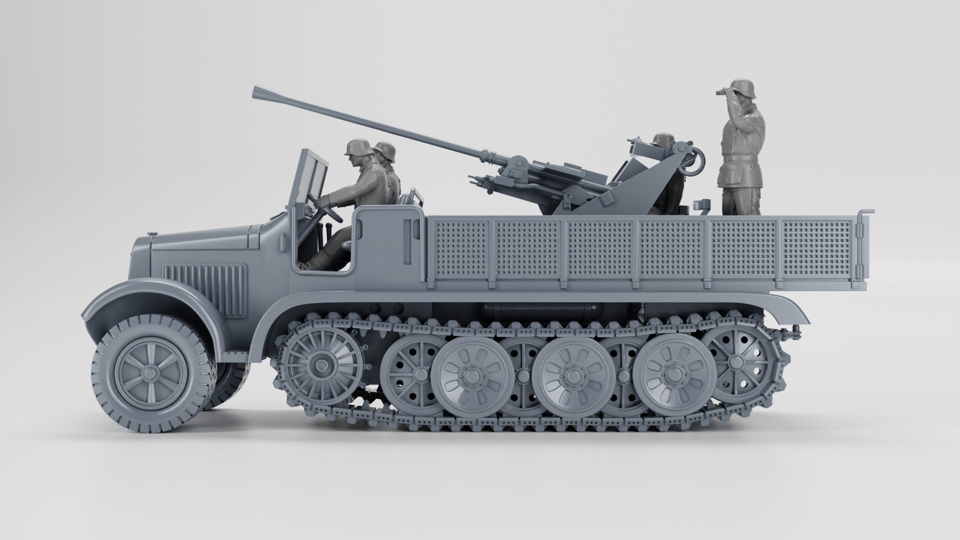 WG3D Halftrack Sd.Kfz.6/2 - 3.7cm Flak 36 (Germany, WW2)