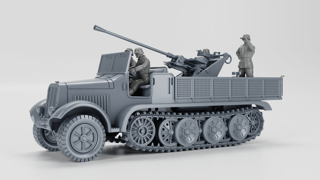 WG3D Halftrack Sd.Kfz.6/2 - 3.7cm Flak 36 (Germany, WW2)