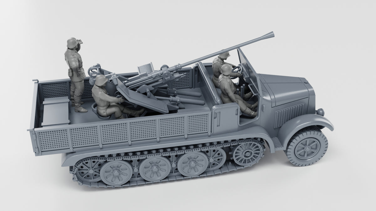WG3D Halftrack Sd.Kfz.6/2 - 3.7cm Flak 36 (Germany, WW2)