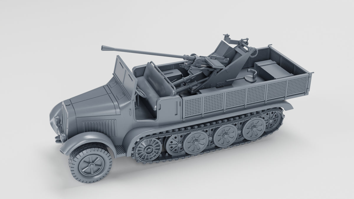 WG3D Halftrack Sd.Kfz.6/2 - 3.7cm Flak 36 (Germany, WW2)