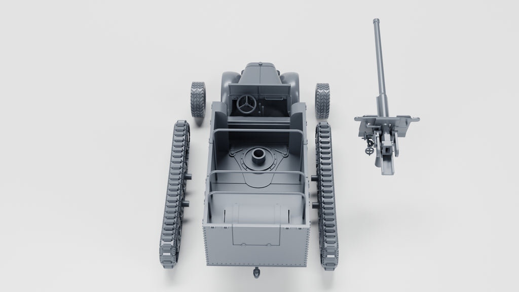 WG3D Halftrack Sd.Kfz.6/3 - 7.62cm Pak 36 (Diana) (Germany, WW2)