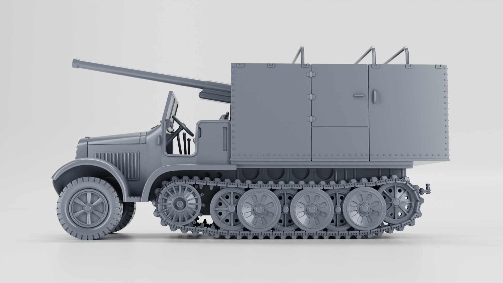 WG3D Halftrack Sd.Kfz.6/3 - 7.62cm Pak 36 (Diana) (Germany, WW2)