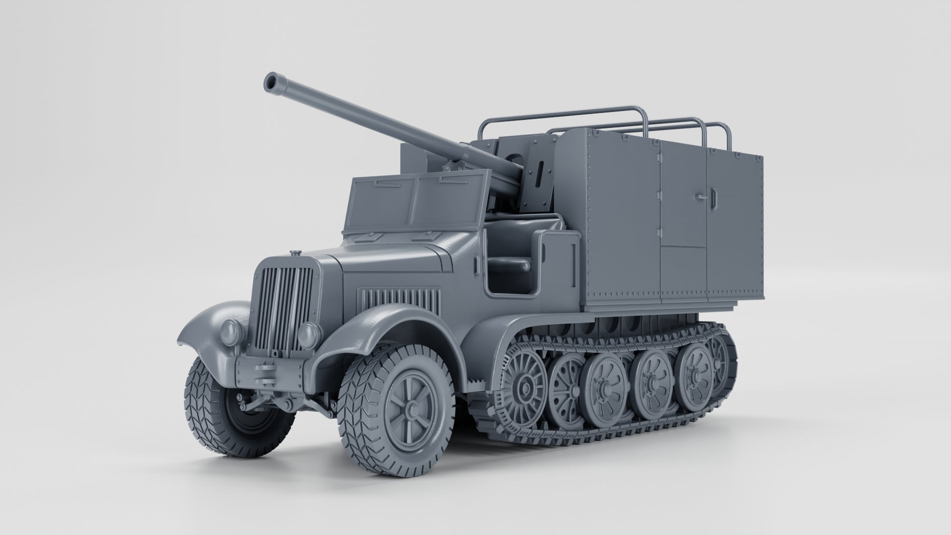 WG3D Halftrack Sd.Kfz.6/3 - 7.62cm Pak 36 (Diana) (Germany, WW2)