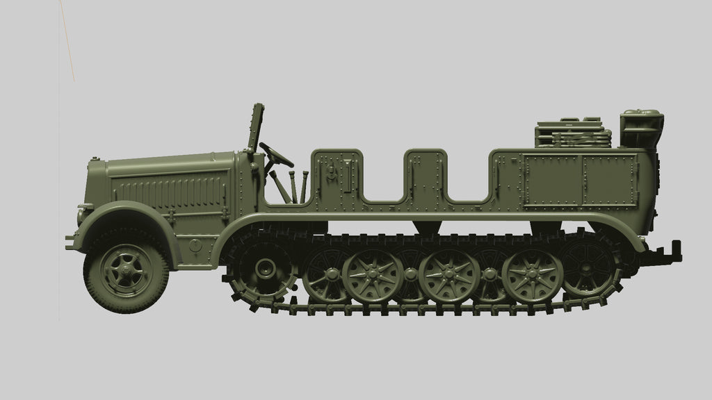 WG3D Halftrack Sd.Kfz.7 Mittlerer Zugkraftwagen 8t (Germany, WW2)