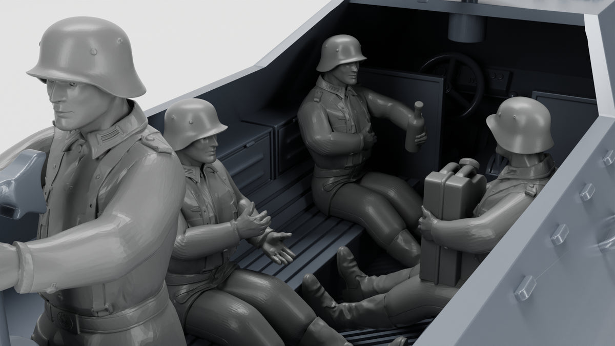 WG3D Halftrack Sd.Kfz.8 DB10 Gepanzerte 12t (Germany, WW2)