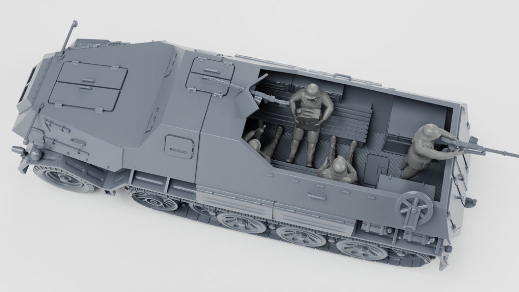 WG3D Halftrack Sd.Kfz.8 DB10 Gepanzerte 12t (Germany, WW2)