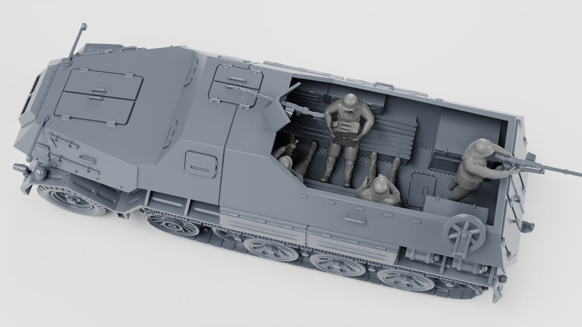 WG3D Halftrack Sd.Kfz.8 DB10 Gepanzerte 12t (Germany, WW2)