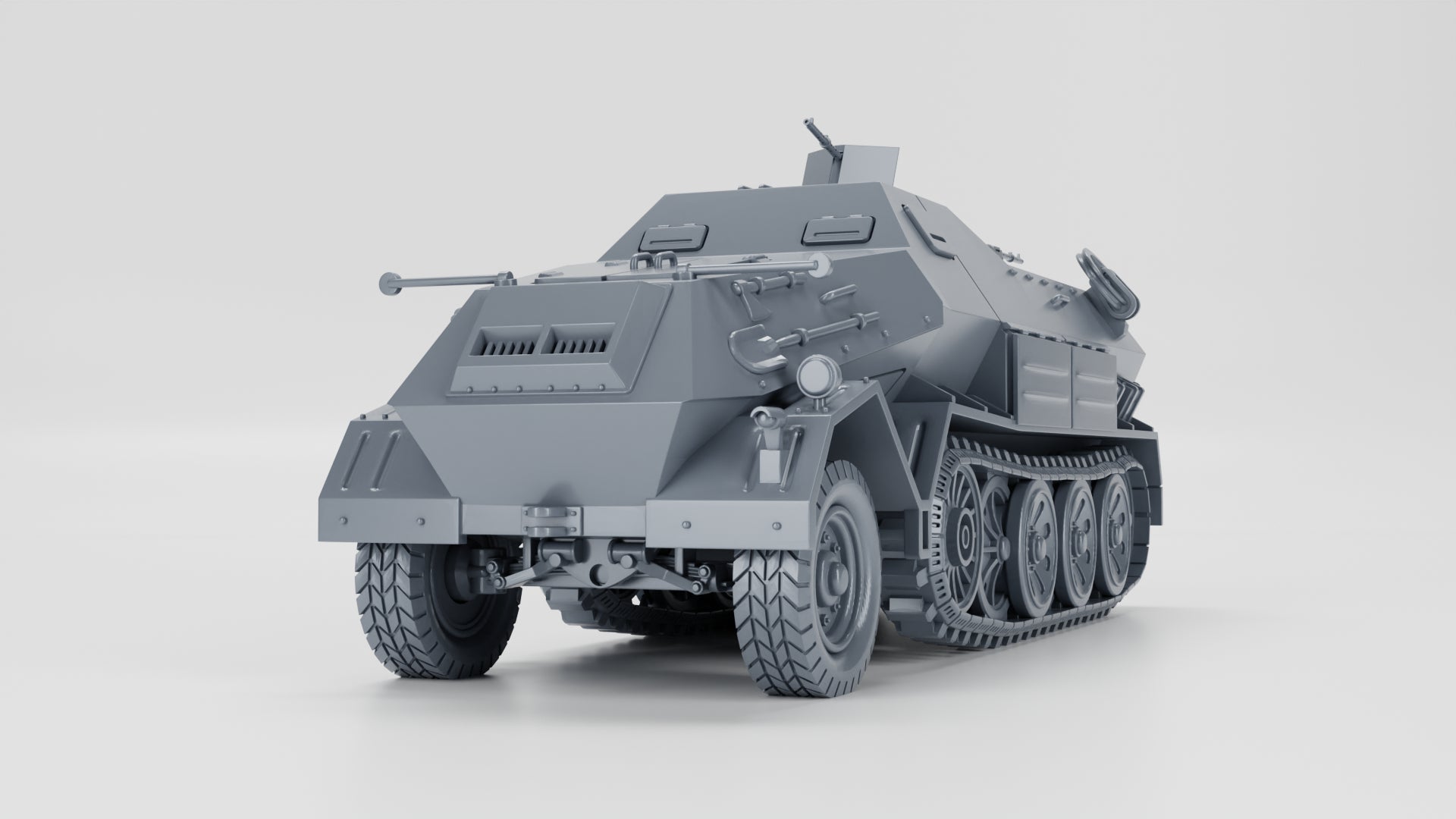 WG3D Halftrack Sd.Kfz.8 DB10 Gepanzerte 12t (Germany, WW2)