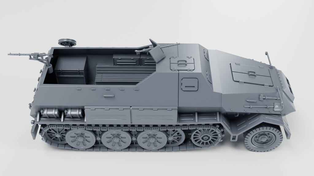 WG3D Halftrack Sd.Kfz.8 DB10 Gepanzerte 12t (Germany, WW2)