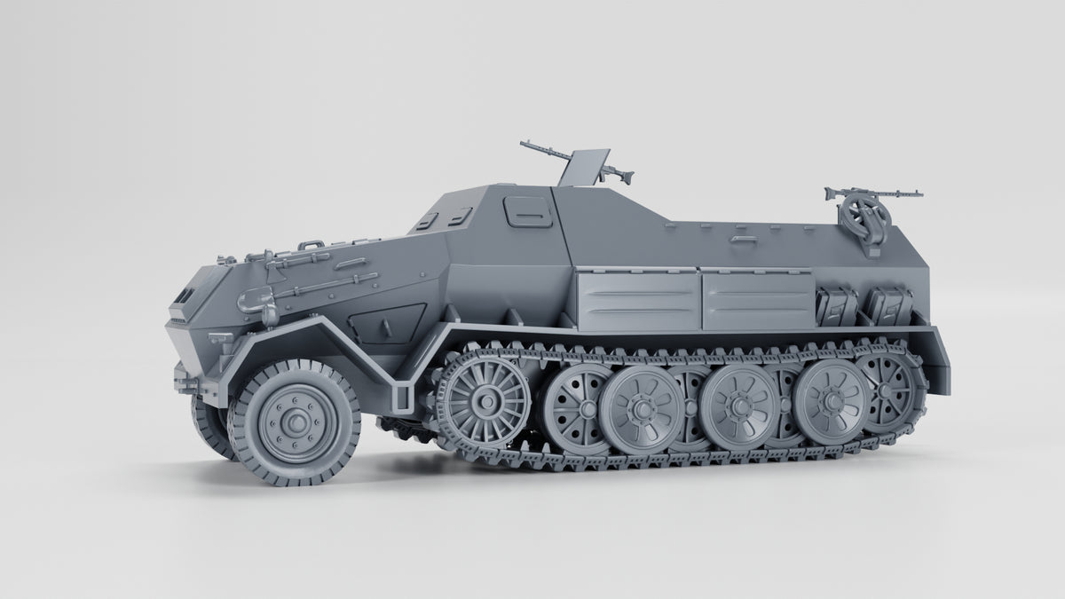 WG3D Halftrack Sd.Kfz.8 DB10 Gepanzerte 12t (Germany, WW2)