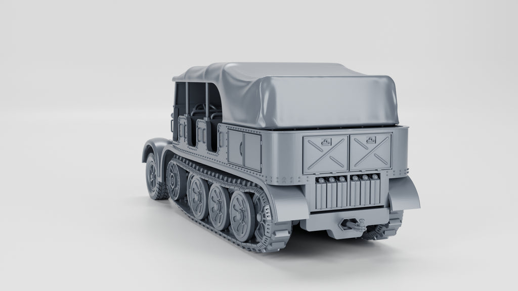 WG3D Halftrack Sd.Kfz.8 DB9 Zugkraftwagen 12t (Germany, WW2)