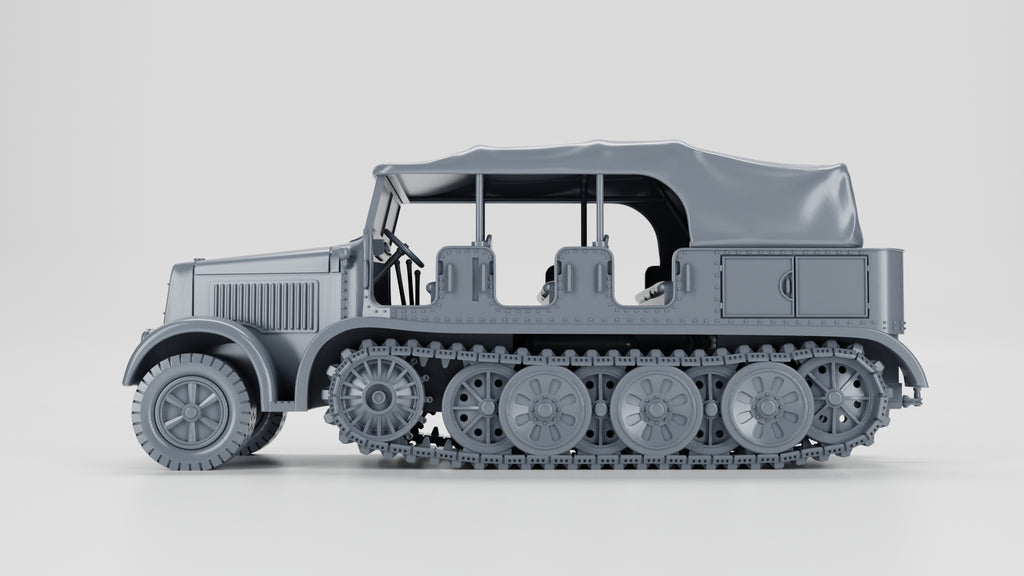 WG3D Halftrack Sd.Kfz.8 DB9 Zugkraftwagen 12t (Germany, WW2)