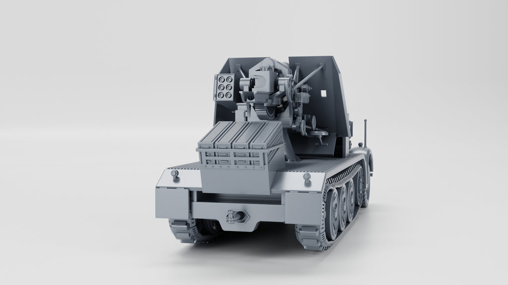 WG3D Halftrack Sd.Kfz.8 - 8.8cm Flak 18(Sf.) auf Schwere Zugkraftwagen 12t (Germany, WW2)