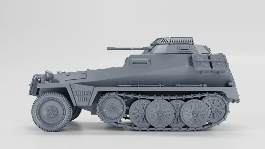 WG3D Halftrack Sd.Kfz.250/9 Alte with 2cm KwK 38 (Germany, WW2)