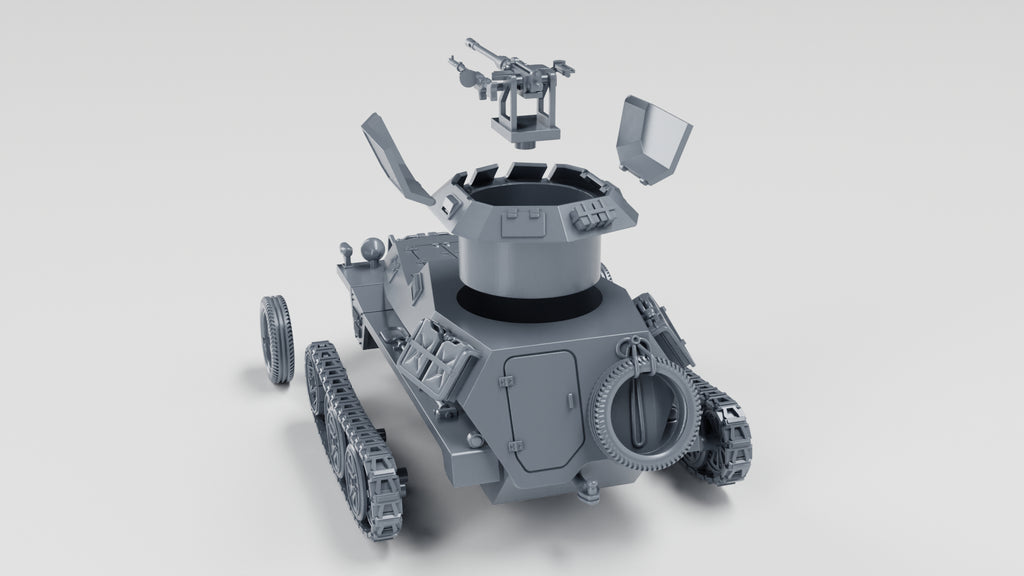 WG3D Halftrack Sd.Kfz.250/9 Alte with 2cm KwK 38 (Germany, WW2)