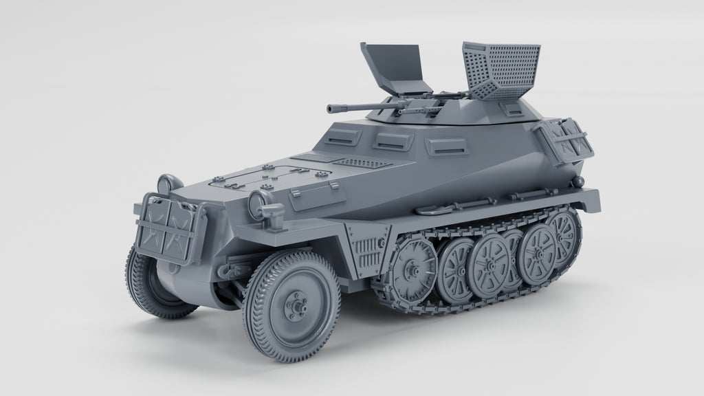 WG3D Halftrack Sd.Kfz.250/9 Alte with 2cm KwK 38 (Germany, WW2)