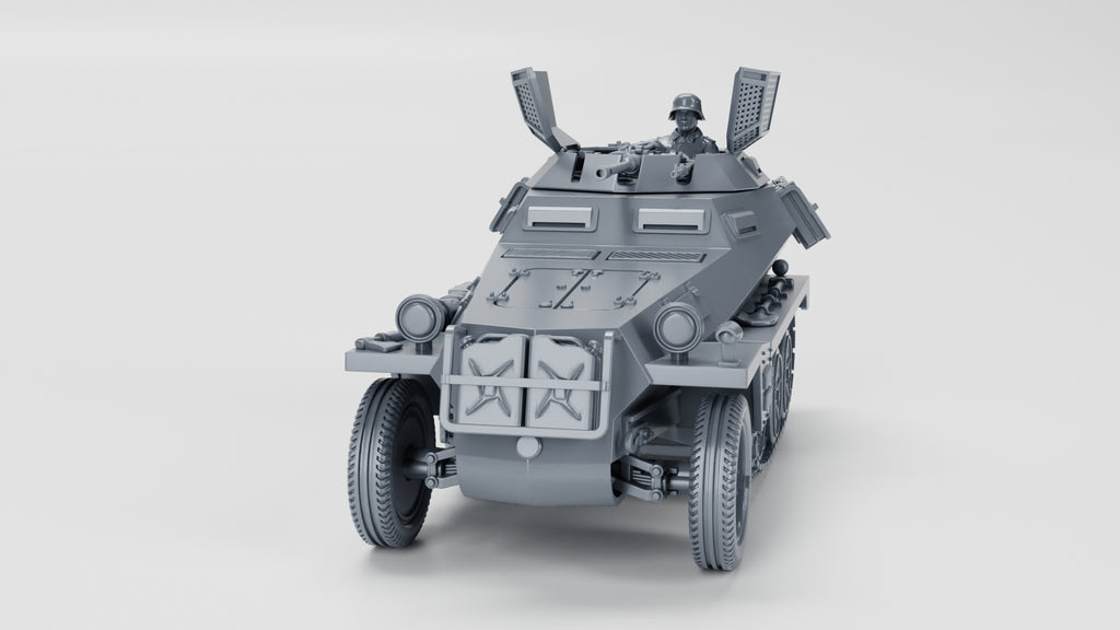 WG3D Halftrack Sd.Kfz.250/9 Alte with 2cm KwK 38 (Germany, WW2)