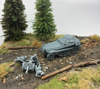 WG3D Halftrack Sd.Kfz.250/9 Alte with 2cm KwK 38 (Germany, WW2)