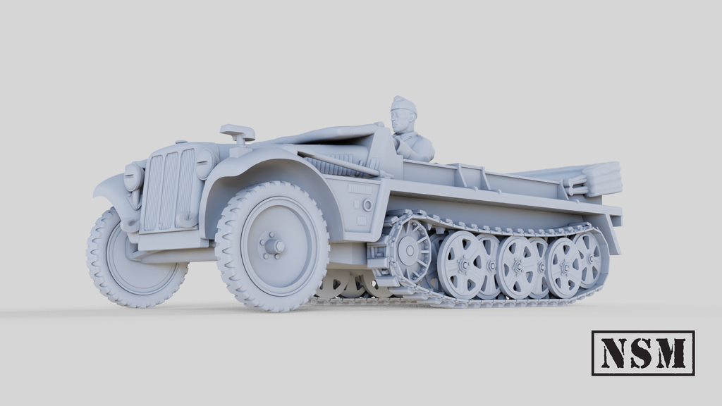 NSM Halftrack Sdkfz 10/1 (Germany, WW2)