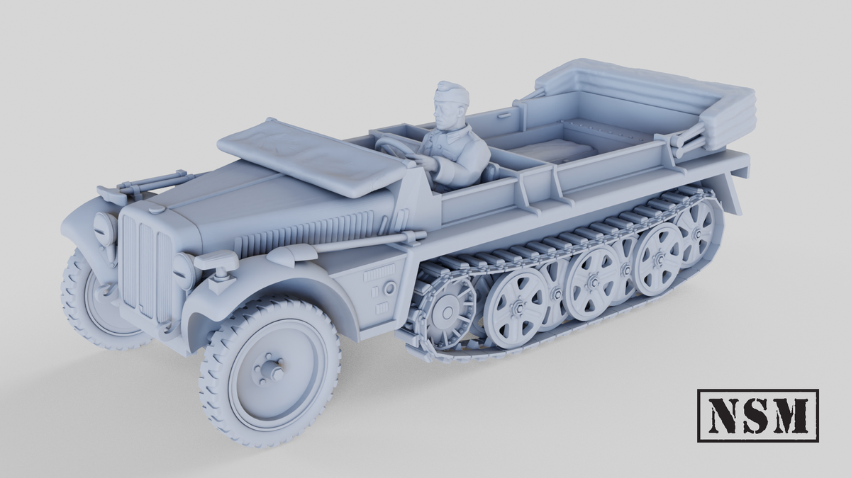NSM Halftrack Sdkfz 10/1 (Germany, WW2)