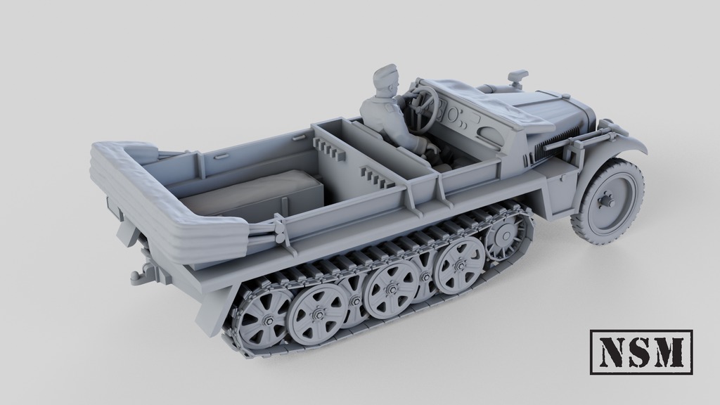 NSM Halftrack Sdkfz 10/1 (Germany, WW2)