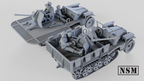 NSM Halftrack Sdkfz 10/4  Demag & 2cm Flak 38 (Germany, WW2)