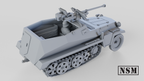 NSM Halftrack 250/11 with Panzerbuchse (Germany, WW2)