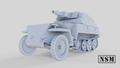 NSM Halftrack SdKfz 250/8 Neu with Light Howitzer (Germany, WW2)