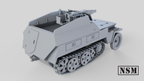NSM Halftrack SdKfz 250/8 Neu with Light Howitzer (Germany, WW2)