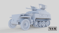 NSM Halftrack SdKfz 250/9 Neu with Light Autocannon in Turret (Germany, WW2)