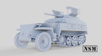 NSM Halftrack SdKfz 250/9 Neu with Light Autocannon in Turret (Germany, WW2)